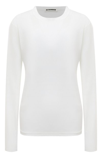 Женская хлопковый лонгслив JIL SANDER, арт. J01GC0001/J45051