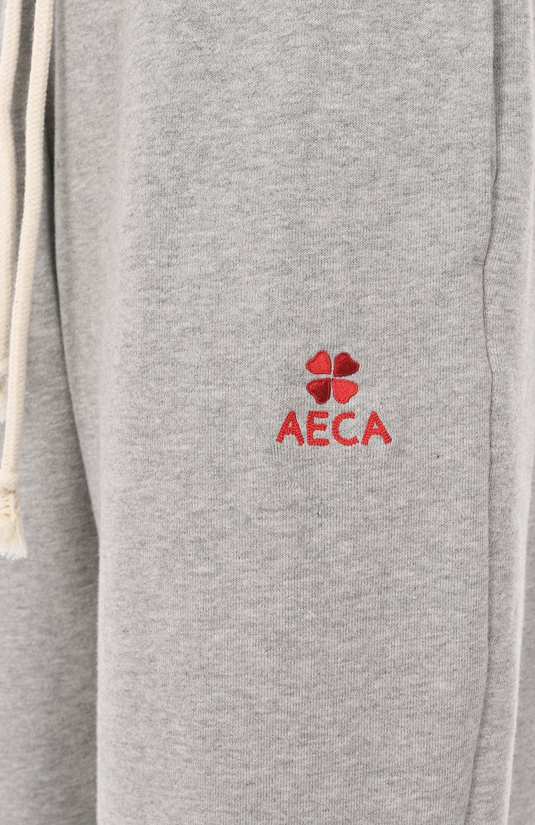 Хлопковые джоггеры AECA WHITE, арт. AWCMFWBDBSLSO001C0.GREY (L), фото 1