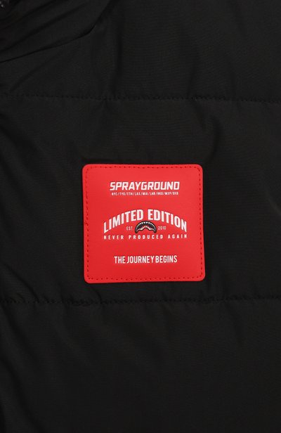 Двусторонний жилет SPRAYGROUND черного цвета по цене 29700 руб., арт. SPY1573/SPECIAL 0PS AIR CARG0 PADDED D0UBLE VEST_0, фото 3 Двусторонний жилет SPRAYGROUND, арт. SPY1573/SPECIAL 0PS AIR CARG0 PADDED D0UBLE VEST_0, фото 3