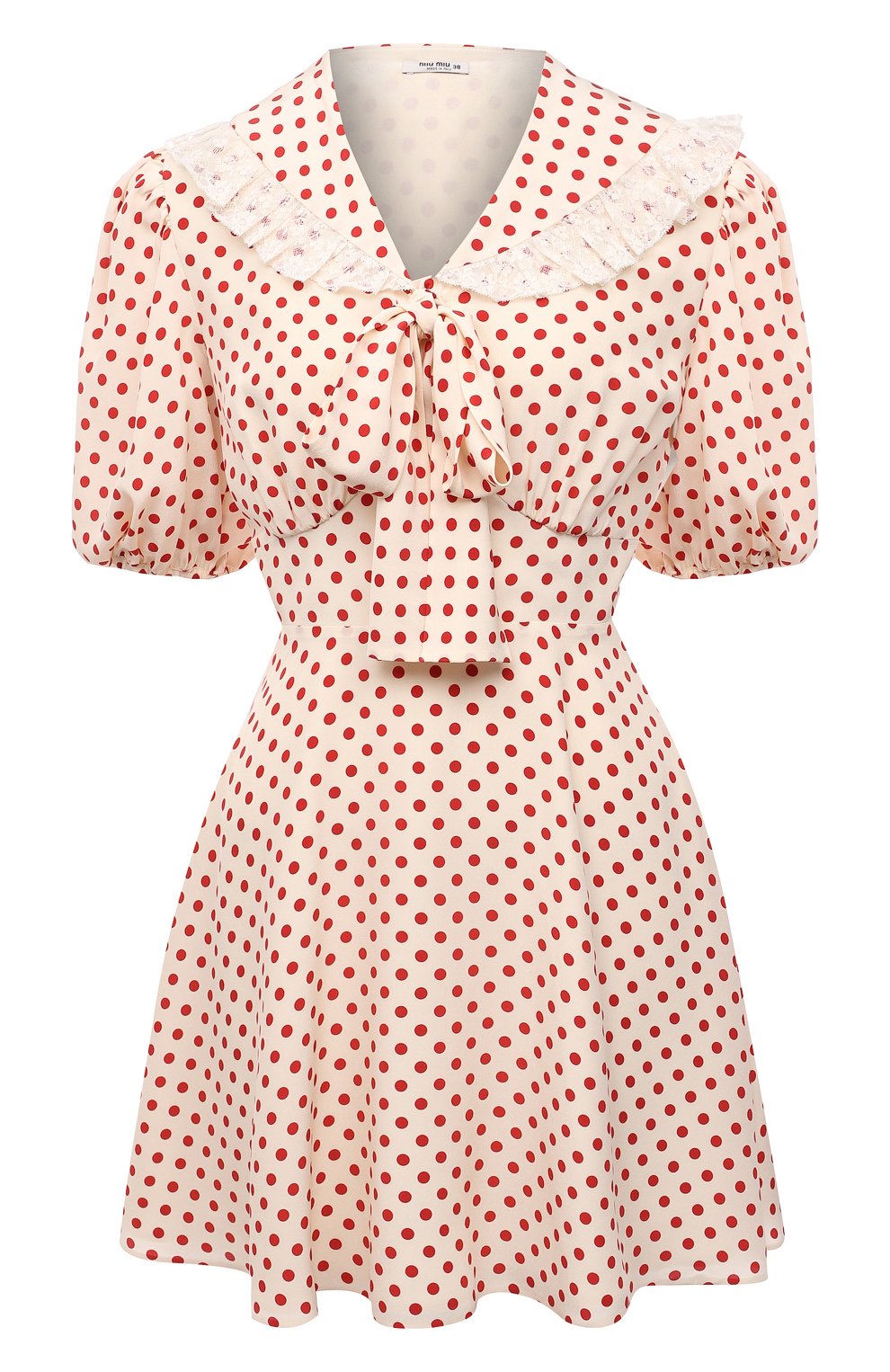 Шелковое платье MIU MIU, арт. MF4133-1YQI-F059I, фото 1