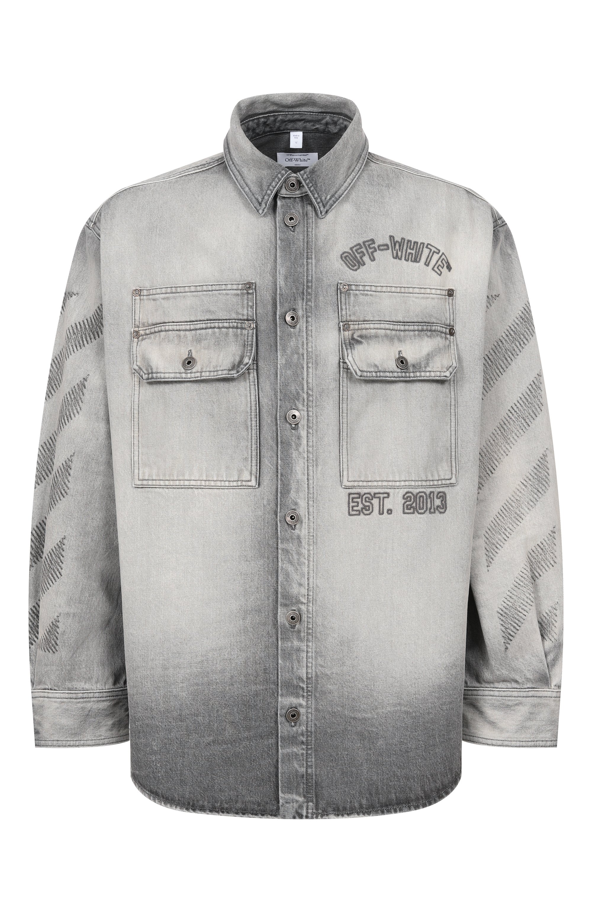 Джинсовая рубашка OFF-WHITE, арт. 0MYD05VS26DEN003, фото 1