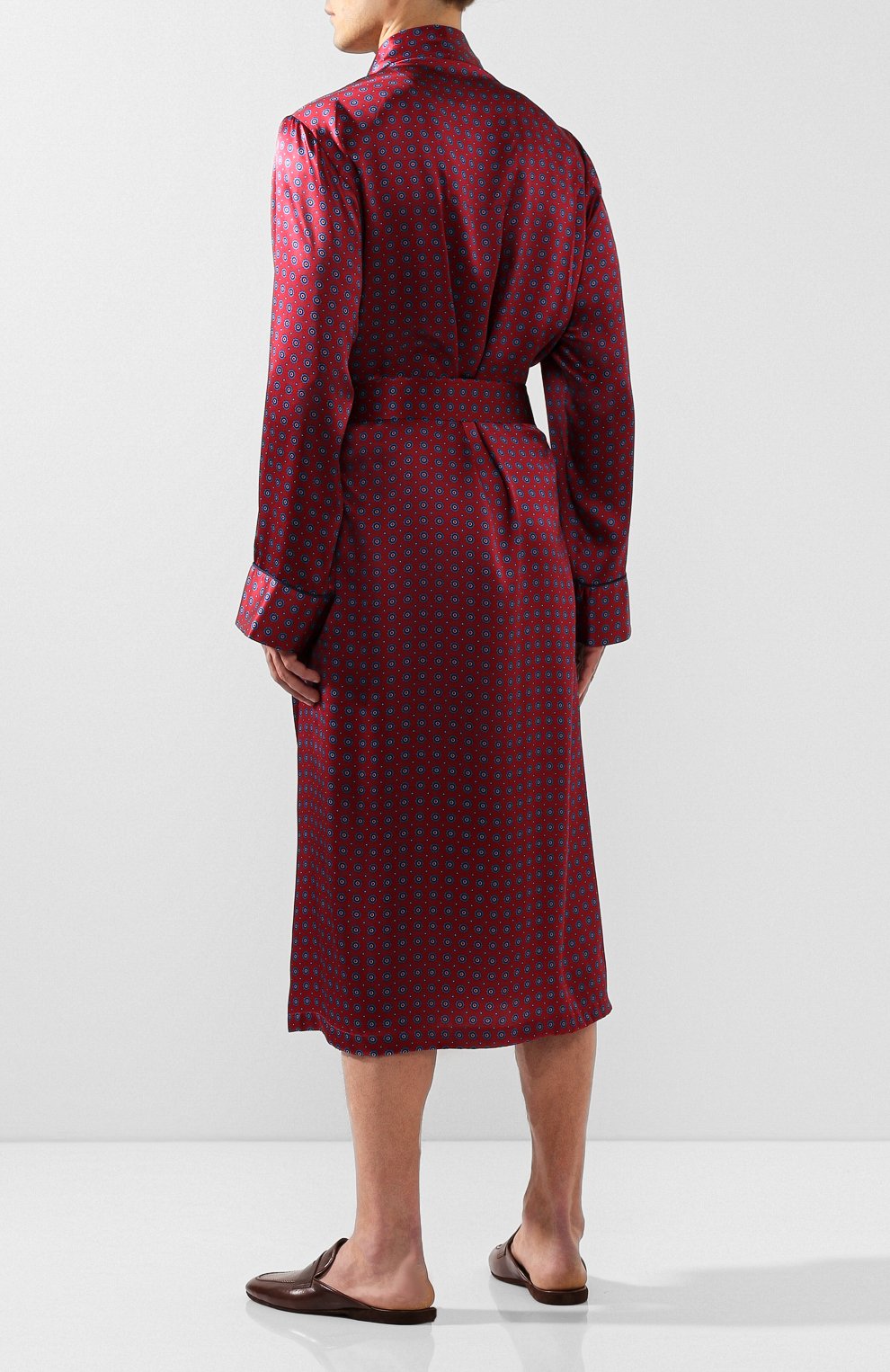 Шелковый халат DEREK ROSE, арт. 5535-BRIN052, фото 4