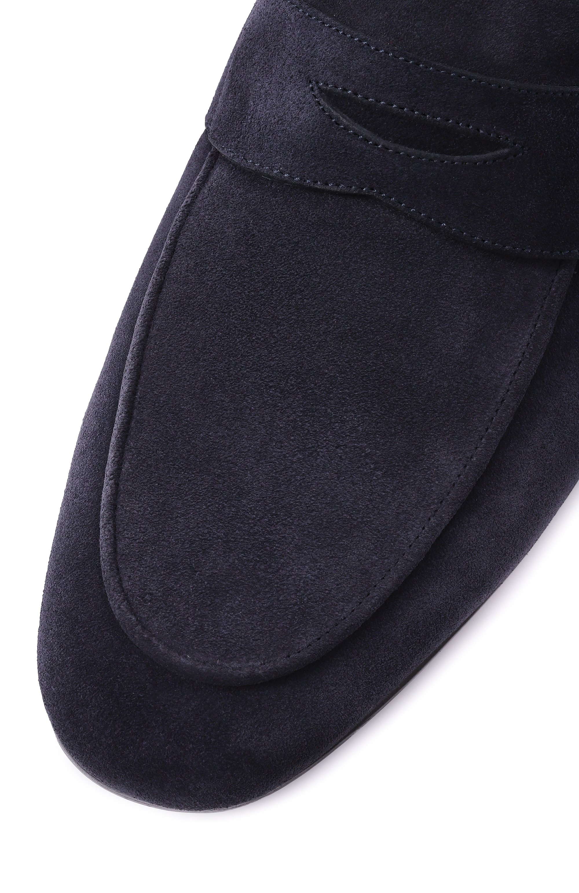 Замшевые пенни-лоферы W.GIBBS, арт. 0801011/CAM0SCI0 RAIN, фото 7