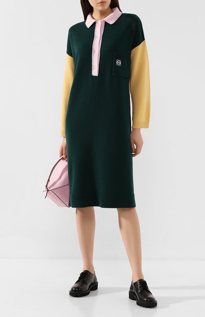 Платье из смеси шерсти и кашемира  LOEWE, арт. S3296940SM, фото 2