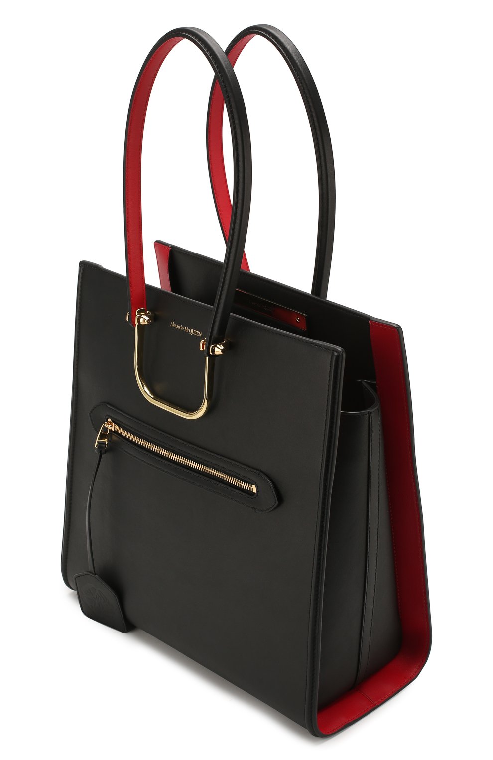 Сумка the tall story ALEXANDER MCQUEEN черного цвета по цене 316000 руб., арт. 610020/D78BT, фото 4 Сумка the tall story ALEXANDER MCQUEEN, арт. 610020/D78BT, фото 4