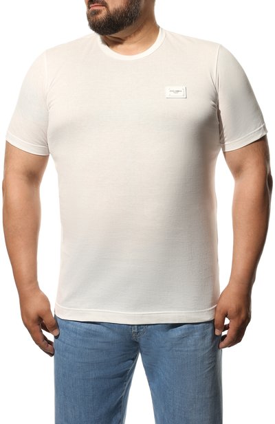 Хлопковая футболка DOLCE & GABBANA, арт. G8HL0T/G70PD, фото 3