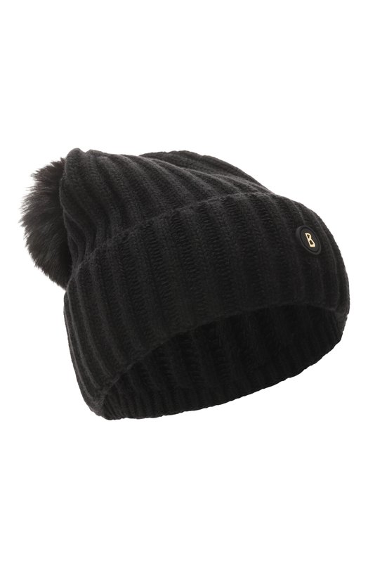 Шапка из шерсти и вискозы Bogner 91786087 Чёрный 91786087