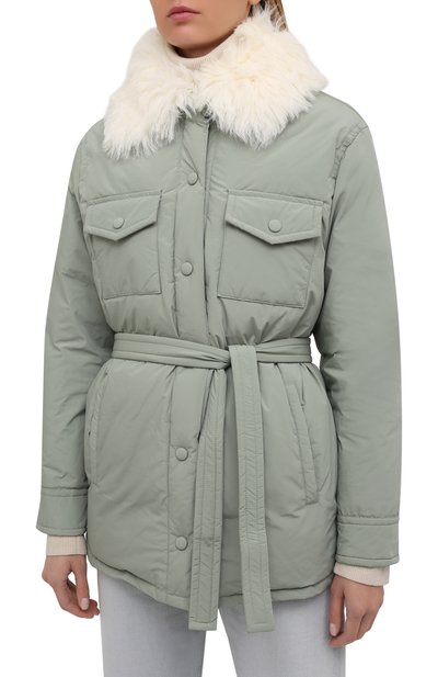 Пуховая куртка YVES SALOMON, арт. 22WYV01375D0XW, фото 3