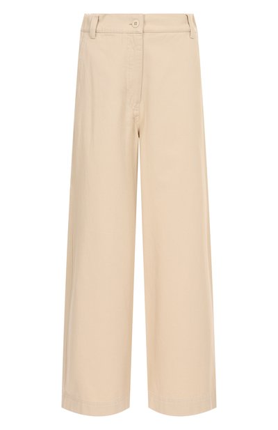 Женские хлопковые брюки WEEKEND MAX MARA, арт. DISC0