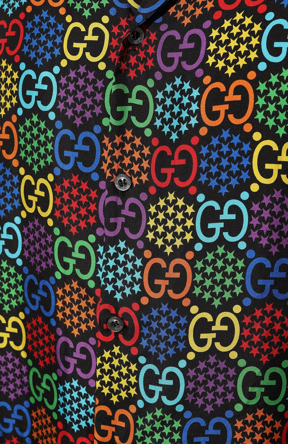 Шелковая рубашка gg psychedelic GUCCI, арт. 601604 ZADGM, фото 5