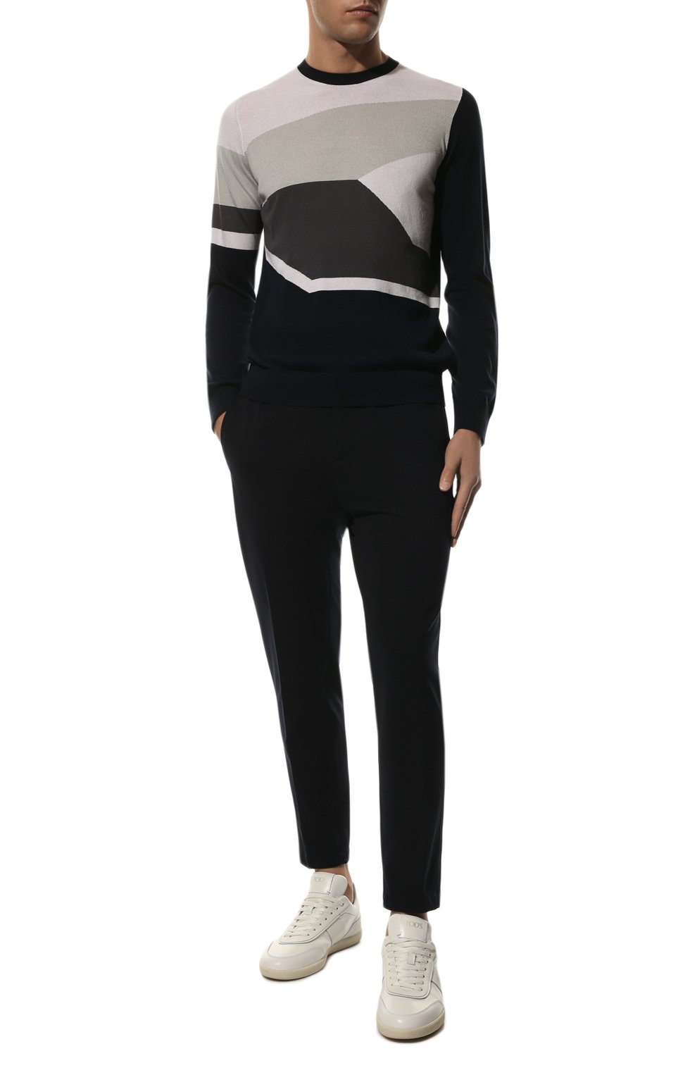 Джемпер из хлопка и шелка ZILLI, арт. MBX-RN050-CILI1/ML01, фото 2