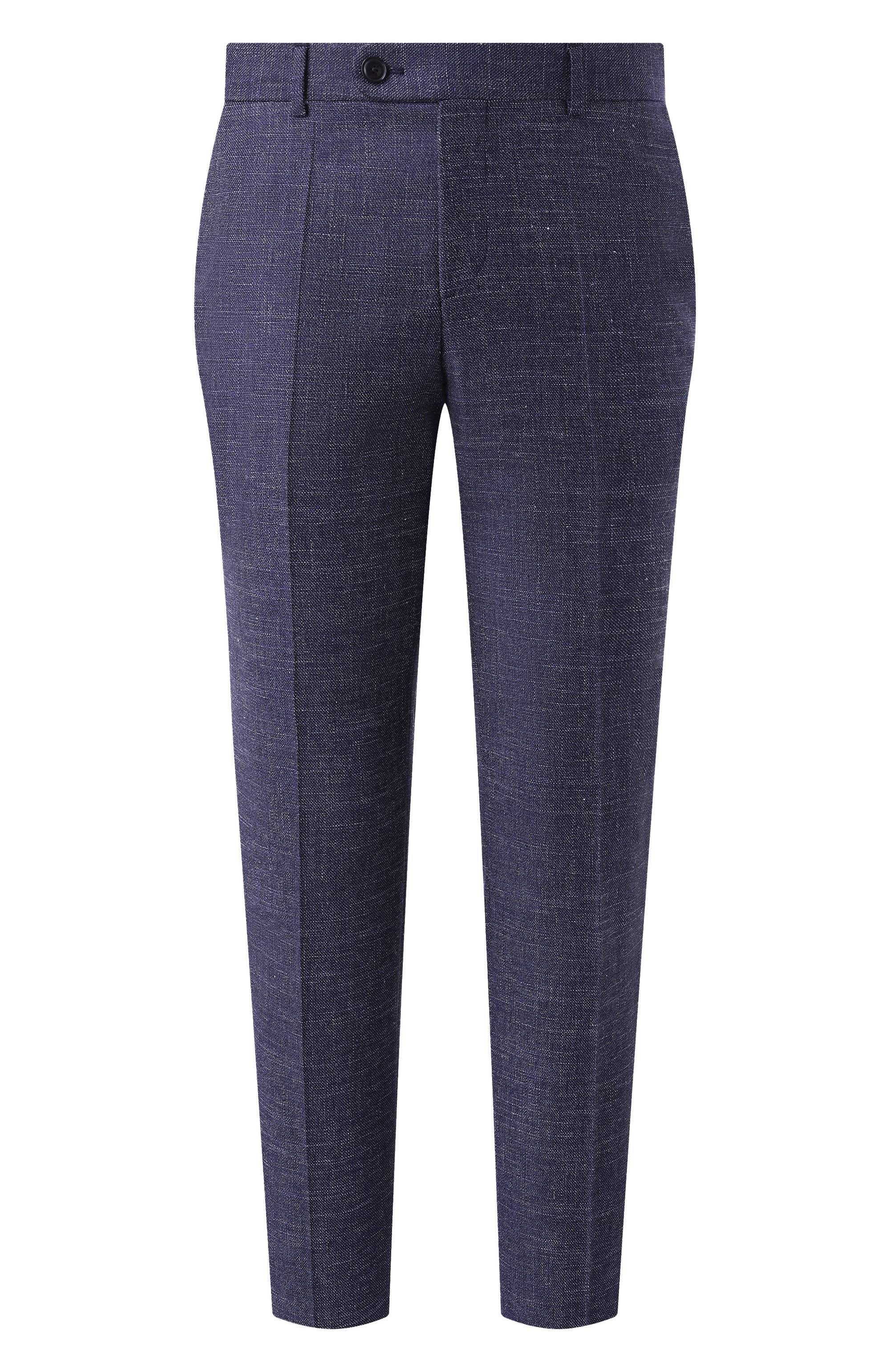 Брюки из шерсти и хлопка BOSS, арт. 50535685, фото 1