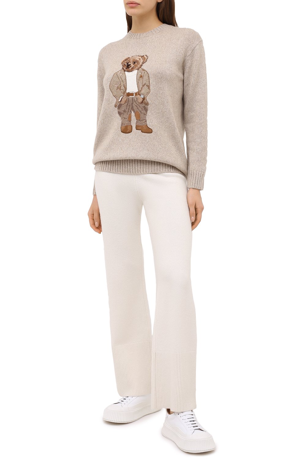 Кашемировый свитер RALPH LAUREN бежевого цвета по цене 230000 руб., арт. 290816139, фото 2 Кашемировый свитер RALPH LAUREN, арт. 290816139, фото 2