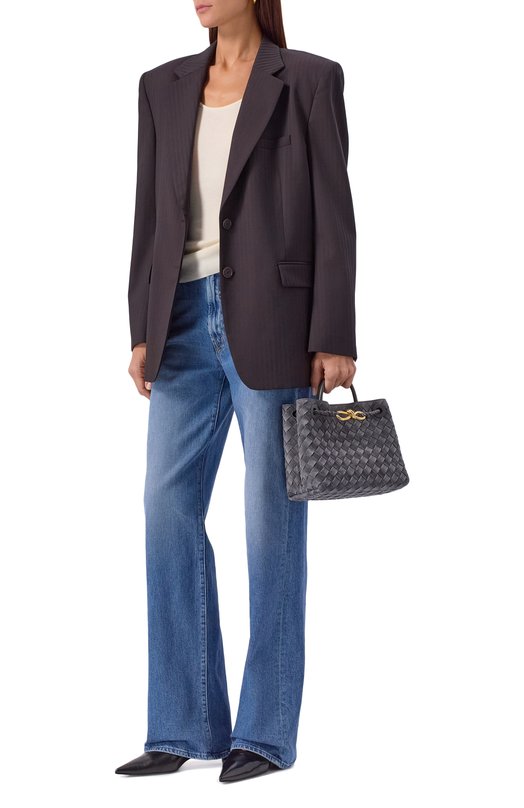 Сумка Andiamo small Bottega Veneta 766014/V1QE6 Серый  766014/V1QE6 Фото 7