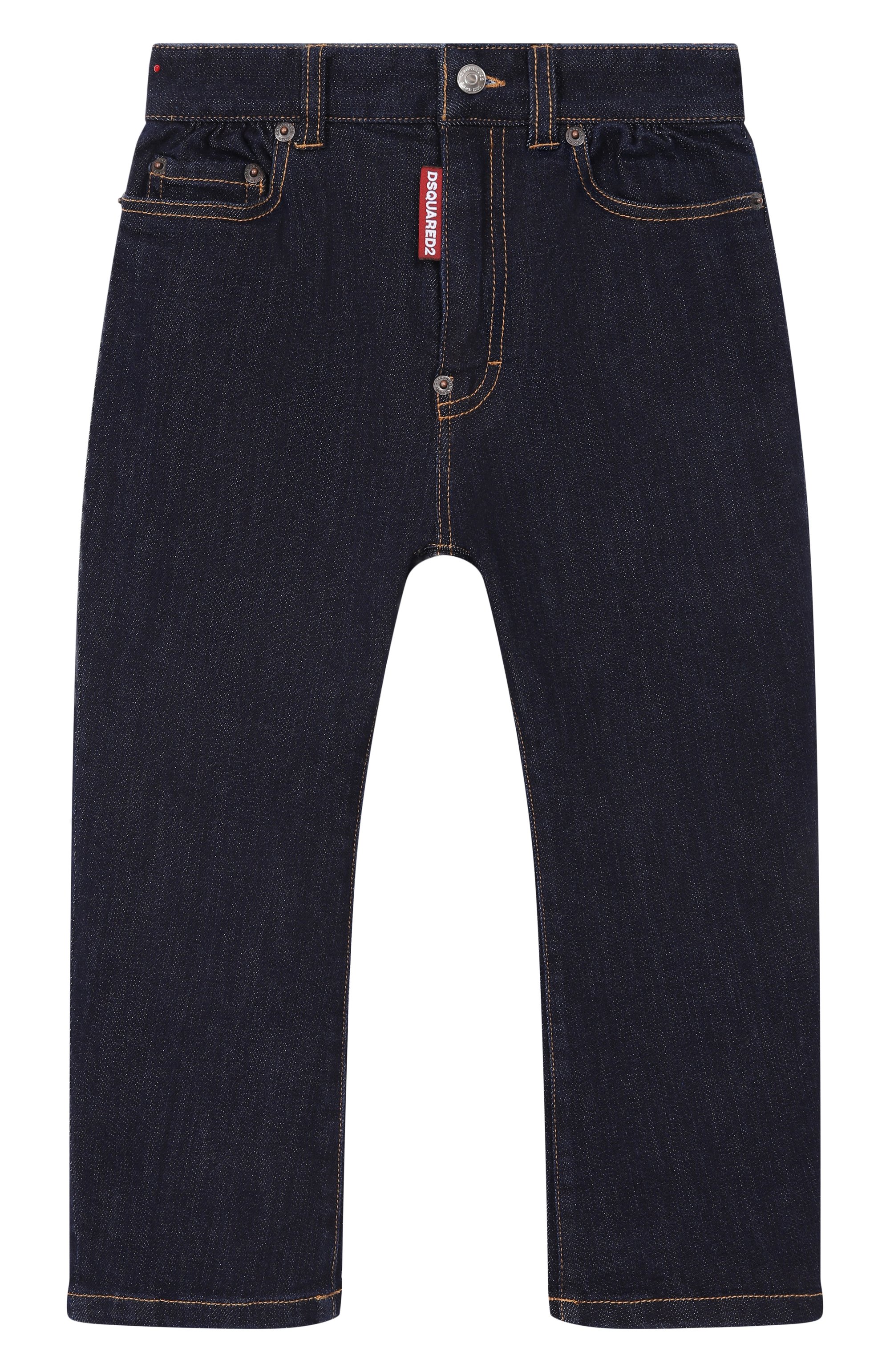 Джинсы DSQUARED2 темно-синего цвета по цене 29050 руб., арт. DQ3283/D0AFX, фото 1 Джинсы DSQUARED2, арт. DQ3283/D0AFX, фото 1