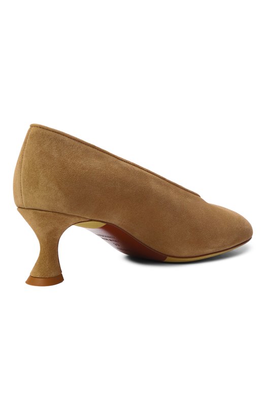 Замшевые туфли Duck 55 Moschino MA10015C10/ME0 Бежевый  MA10015C10/ME0 Фото 5