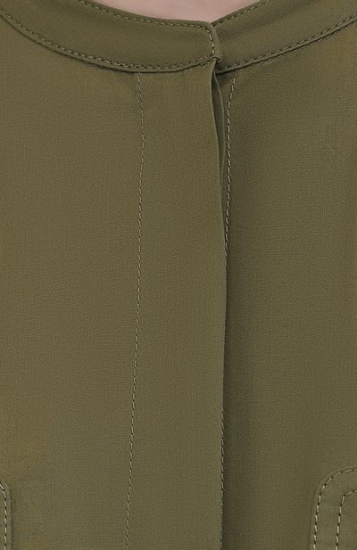 Хлопковое платье THEORY зеленого цвета по цене 45950 руб., арт. L0304603, фото 5 Хлопковое платье THEORY, арт. L0304603, фото 5