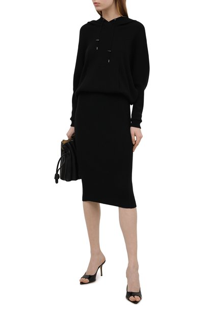 Кашемировое платье TOM FORD черного цвета по цене 252500 руб., арт. ACK182-YAX179, фото 2 Кашемировое платье TOM FORD, арт. ACK182-YAX179, фото 2