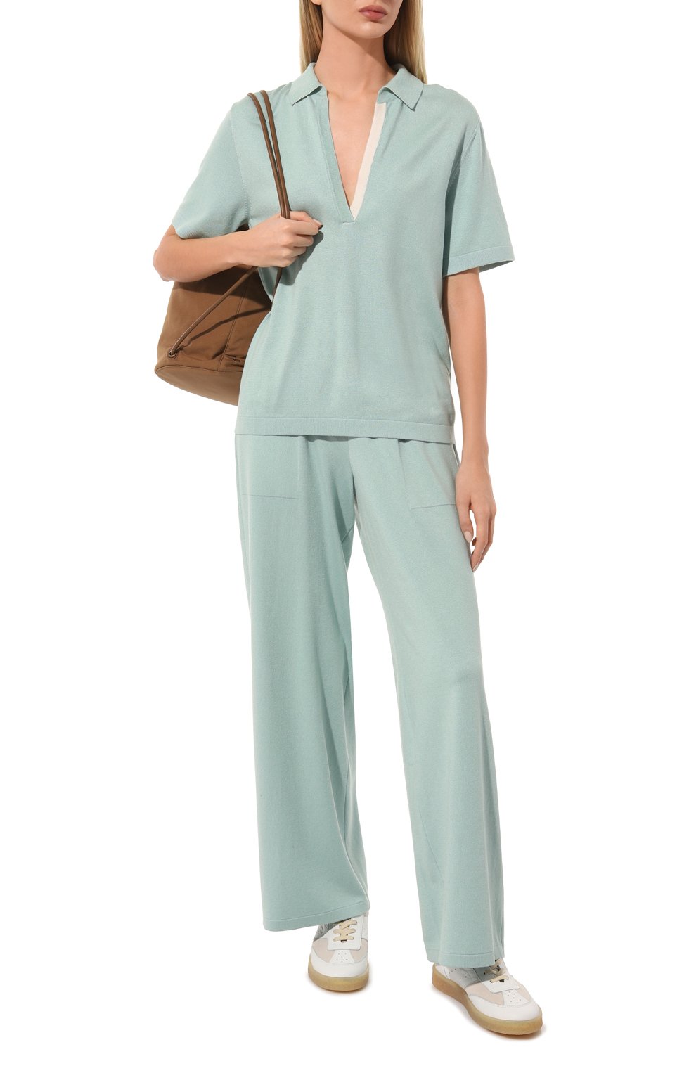 Поло из шелка и кашемира FREEAGE, арт. LW23.TS008.6030.502, фото 2