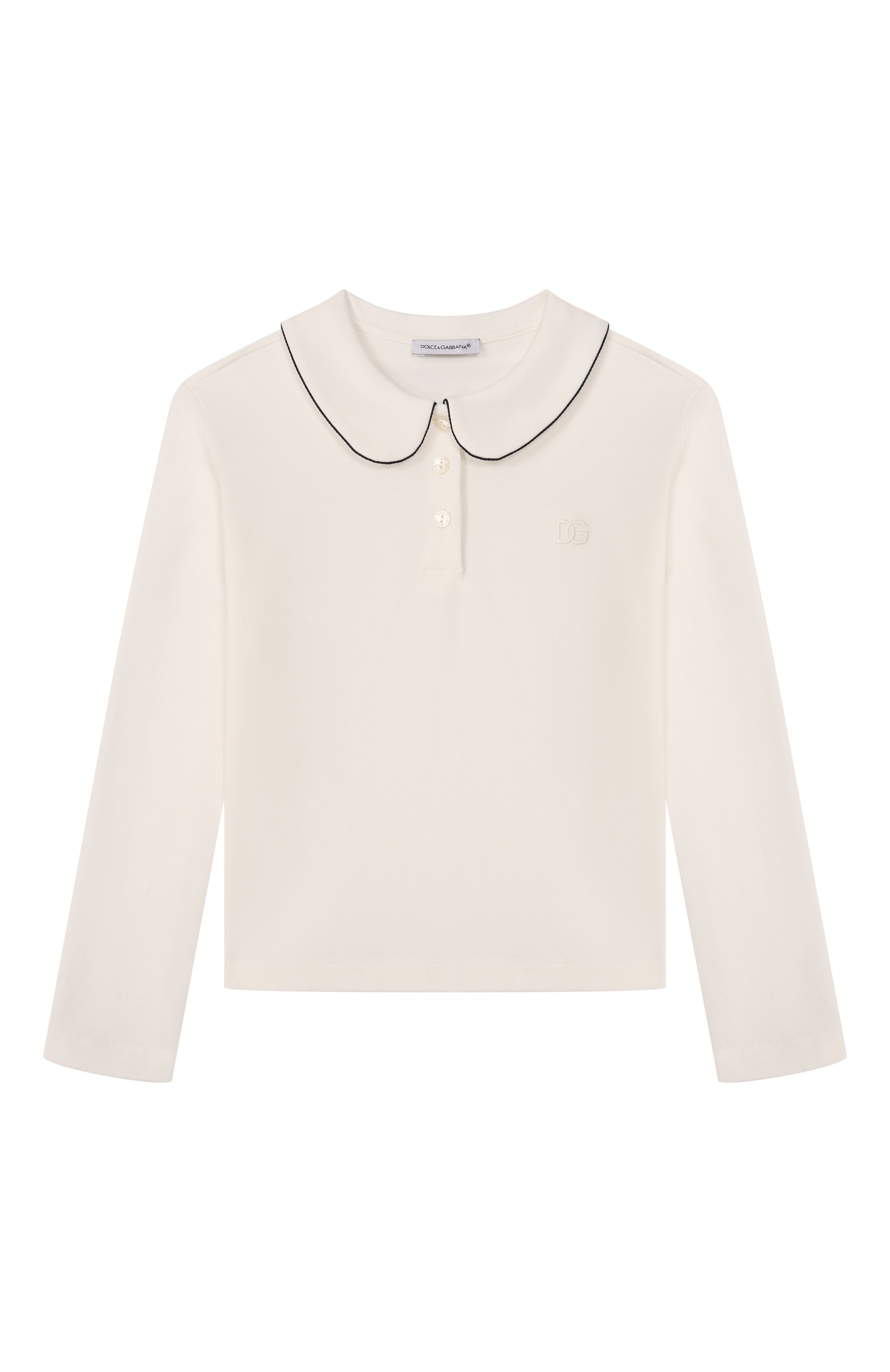 Хлопковое поло DOLCE & GABBANA, арт. L5JTPN/G7PLF/2-6, фото 1