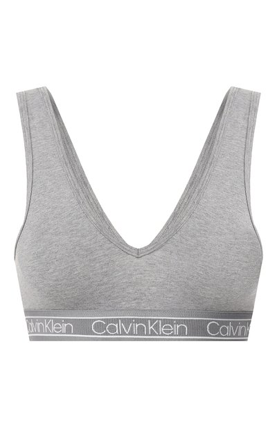 Хлопковый бра-топ CALVIN KLEIN, арт. QF5233E, фото 1