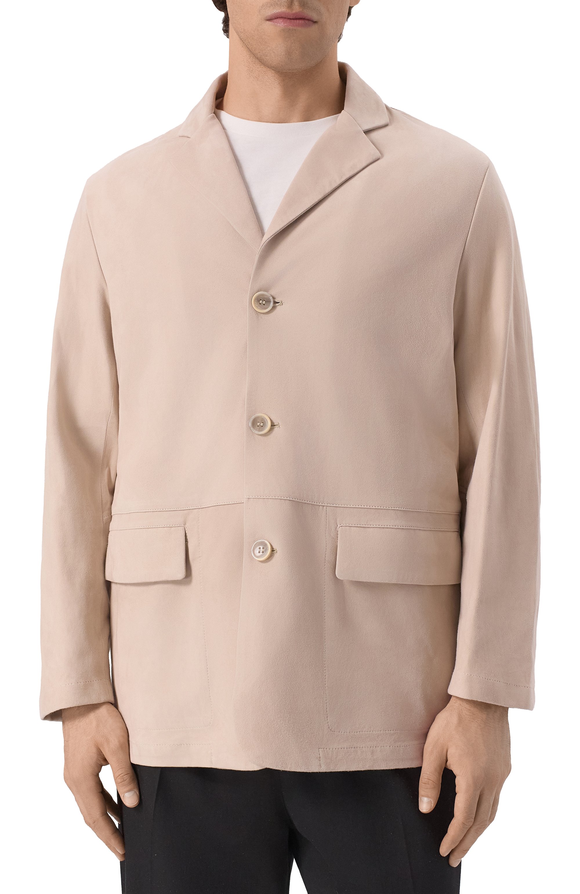 Замшевая куртка GIORGIO BRATO, арт. GU25S24000NAPSTM, фото 3