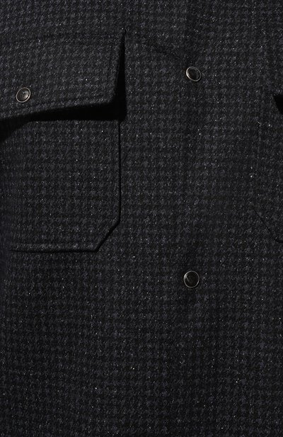 Куртка-рубашка из шерсти и шелка MARCO PESCAROLO, арт. NEXT/50Y07, фото 5