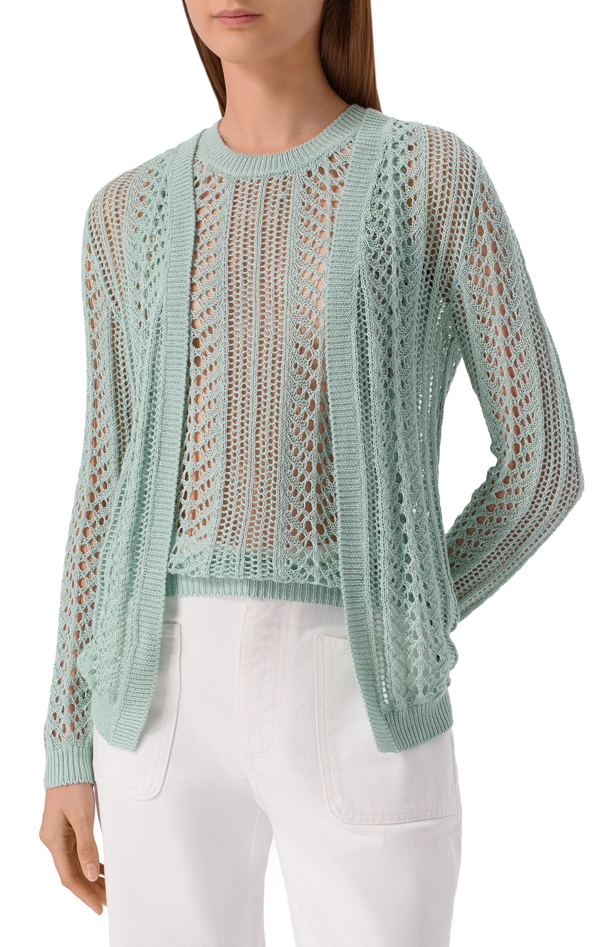 Кардиган изо льна и хлопка MVST, арт. WS59-1532MU, фото 3