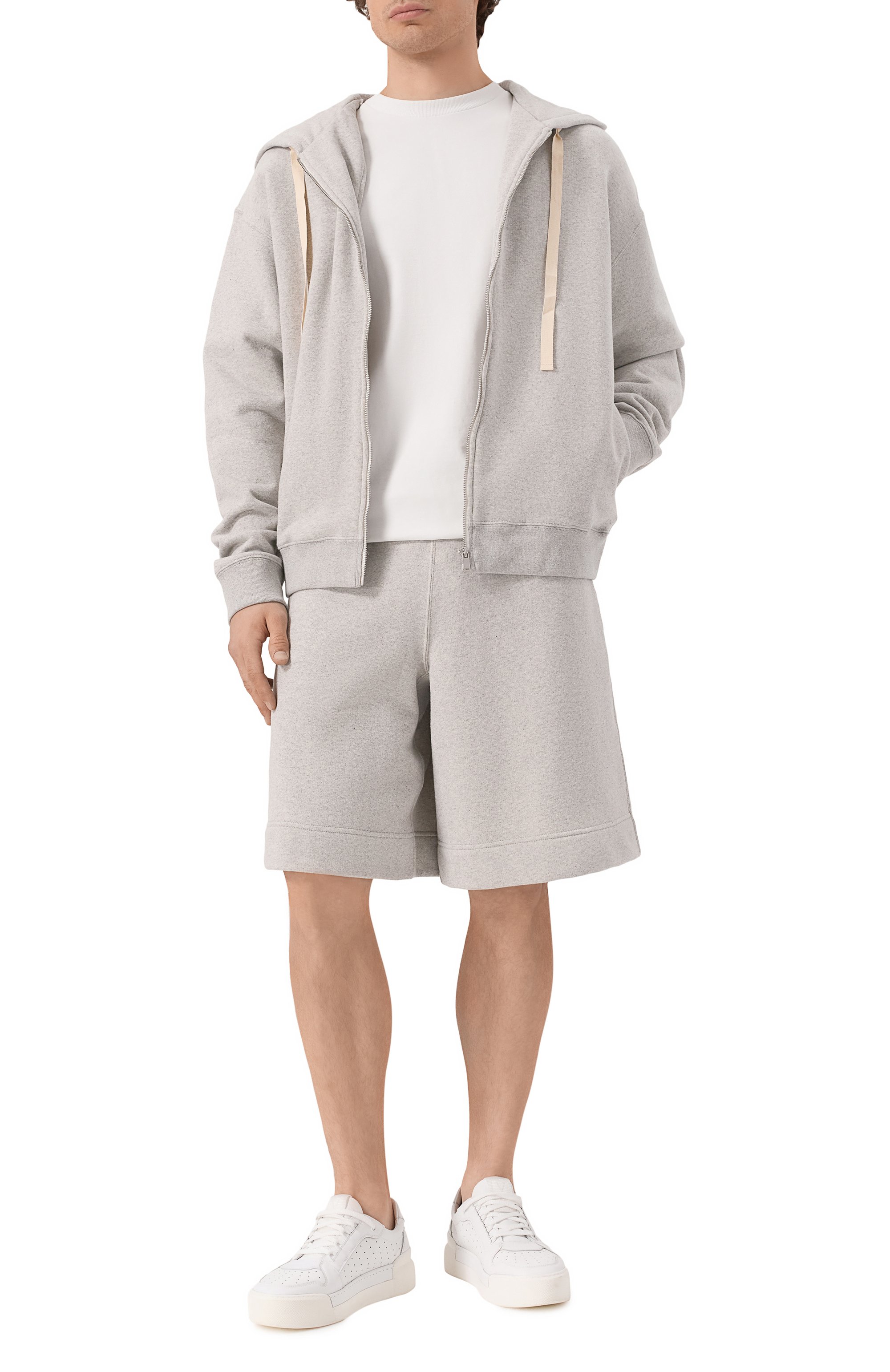 Хлопковые шорты JIL SANDER, арт. J47MU0139/J20010, фото 2