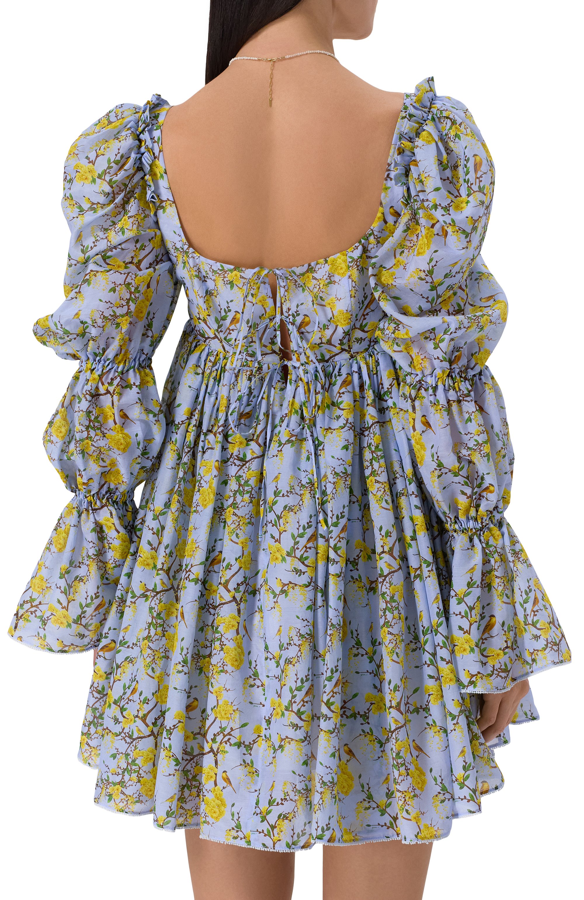 Платье из хлопка и шелка YVON, арт. 0 220027, фото 4