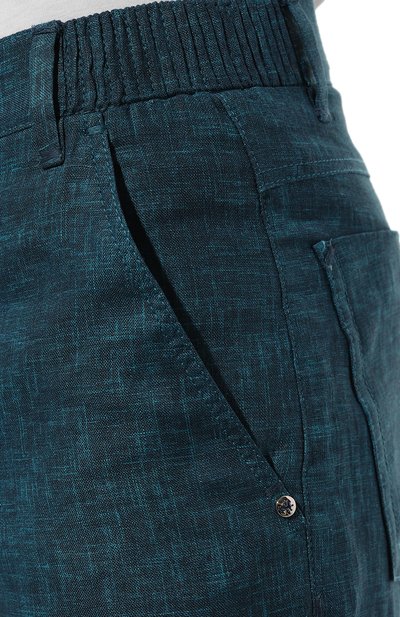 Льняные шорты ZILLI, арт. M0Z-D0181-LIN01/R001, фото 5