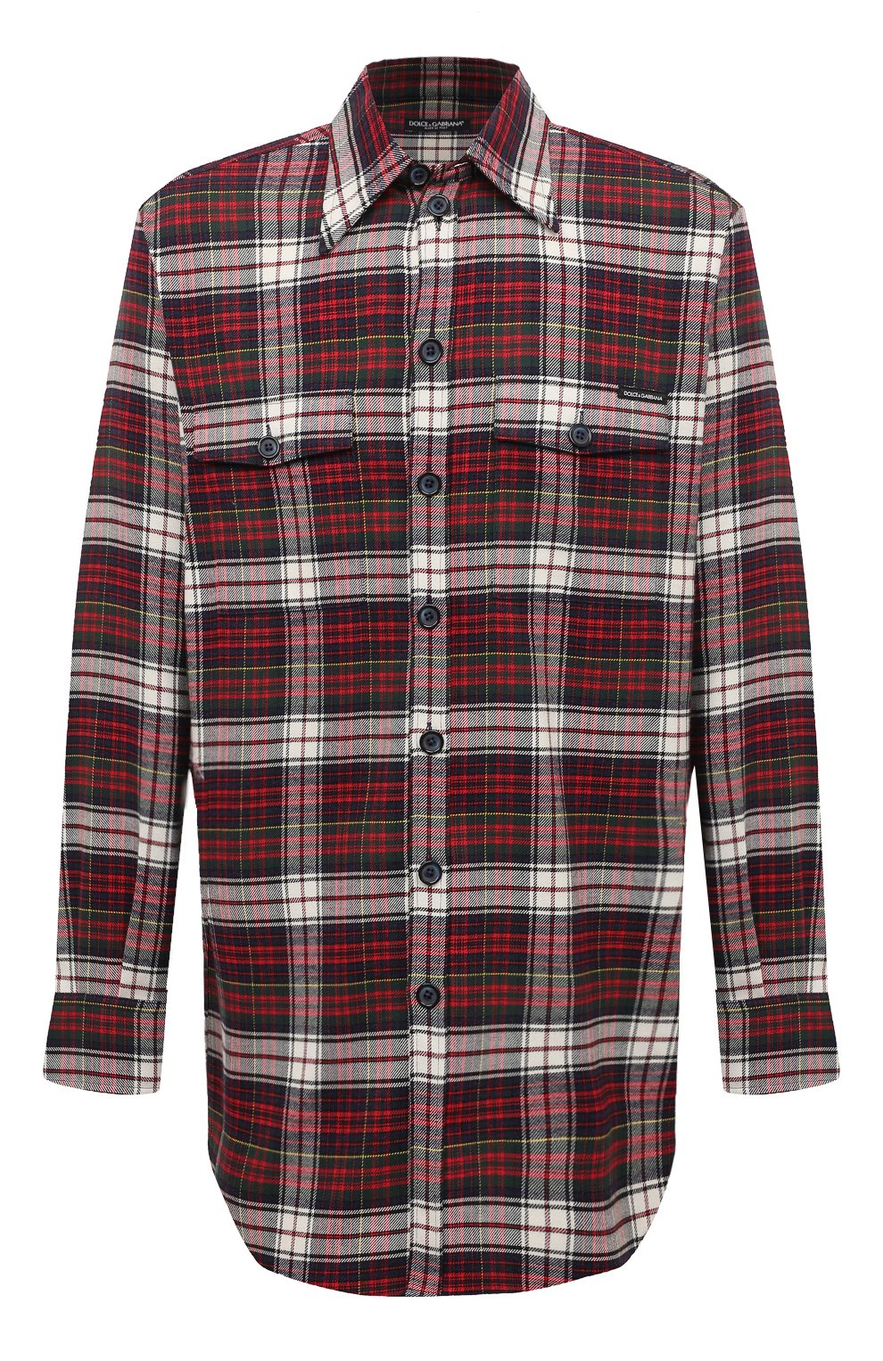 Хлопковая рубашка DOLCE & GABBANA, арт. G5IY9T/FQ6CU, фото 1