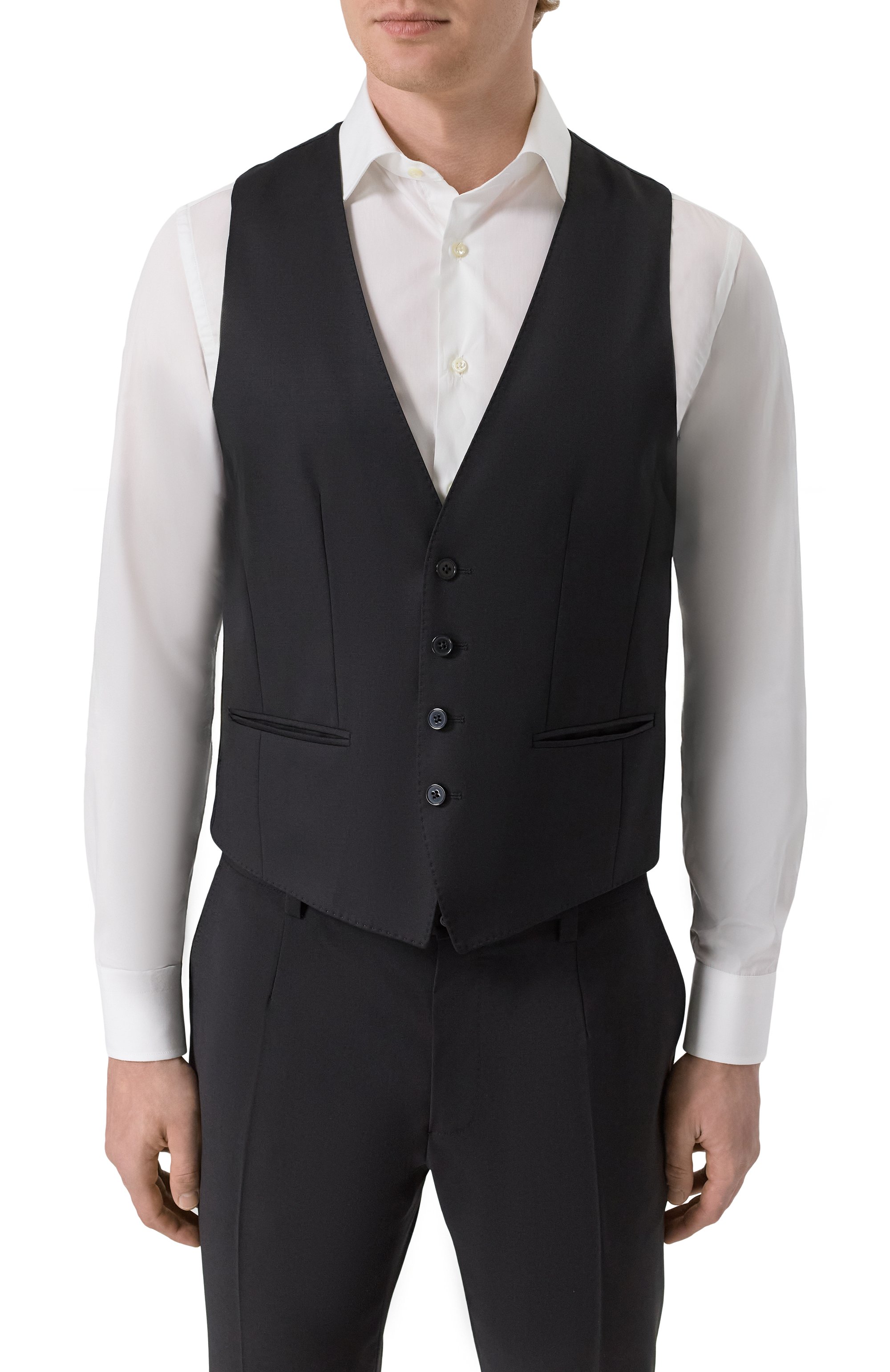 Шерстяной жилет BOSS, арт. 50469160, фото 3