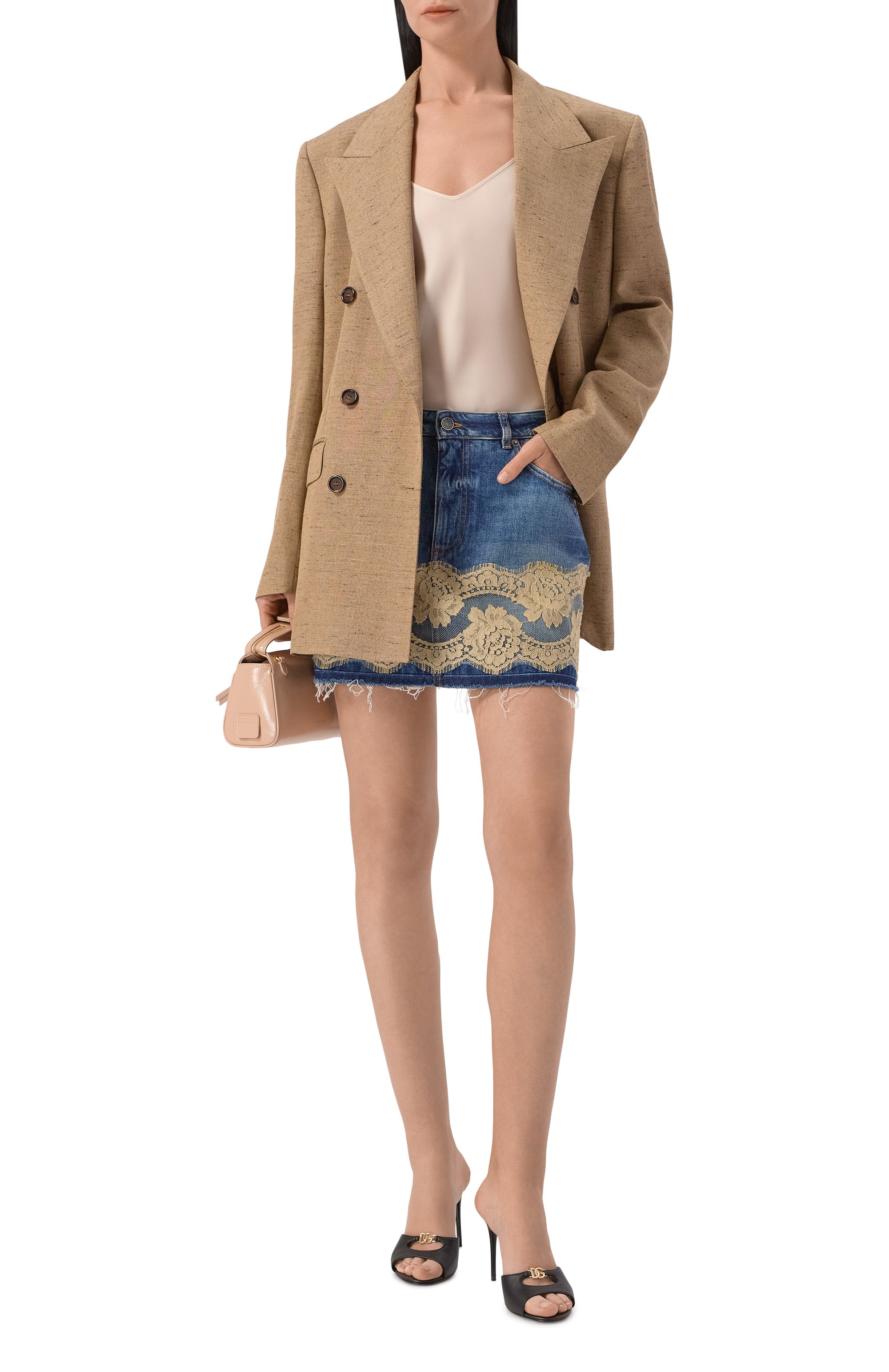 Джинсовая юбка DOLCE & GABBANA, арт. F4C6ND/G80B4, фото 2