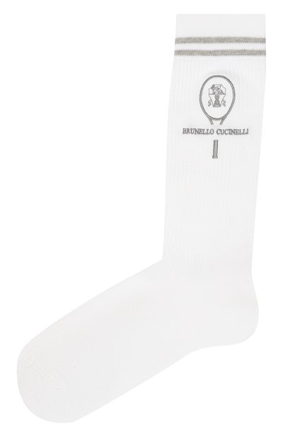 Мужские хлопковые носки BRUNELLO CUCINELLI, арт. MCS93585T