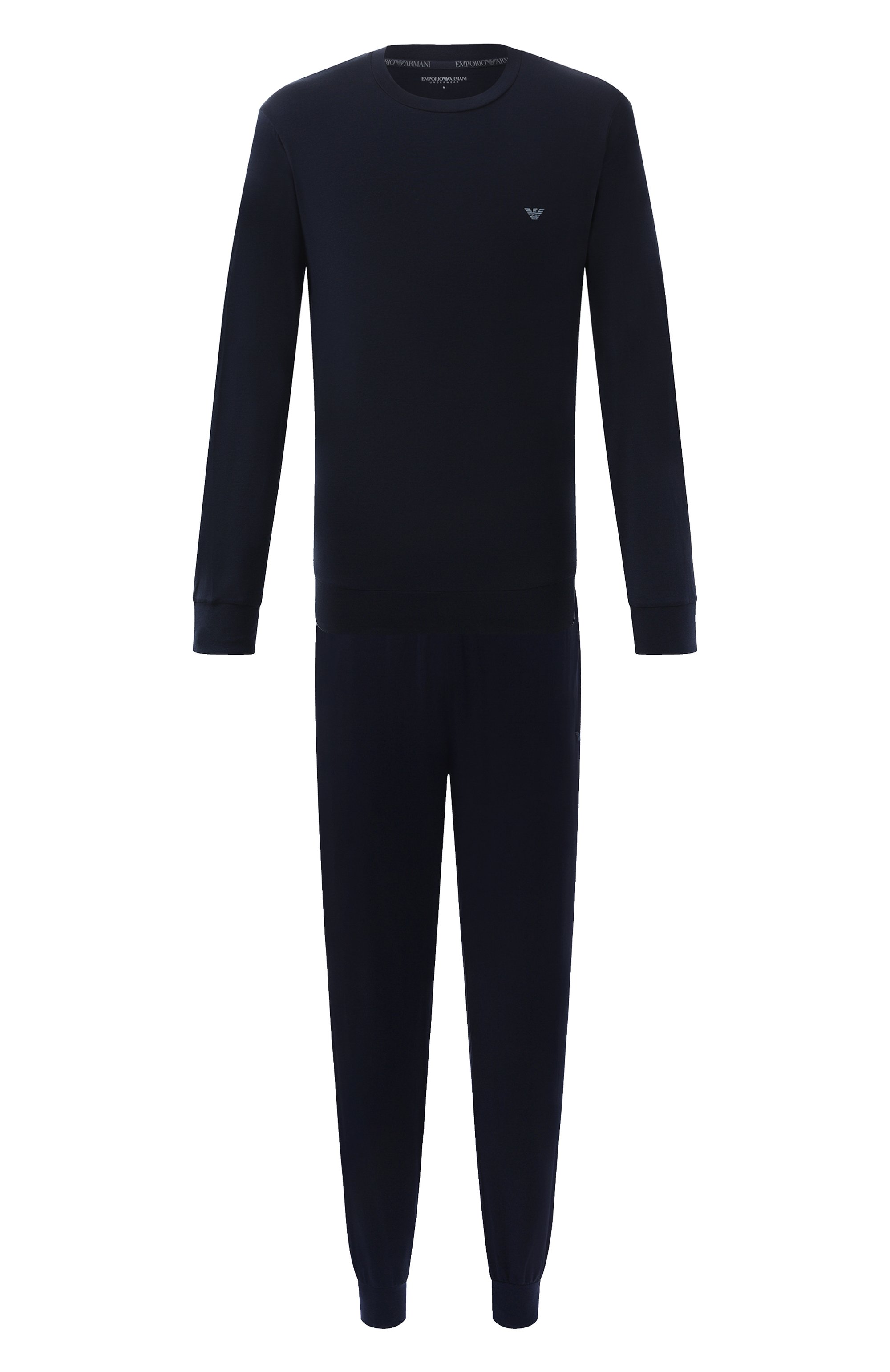 Пижама из лиоцелла и шерсти EMPORIO ARMANI, арт. 111994/4F526, фото 1