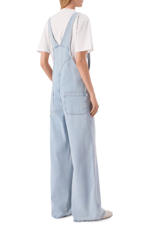 Джинсовый комбинезон Dungarees 7 For All Mankind 7U8A0555-3DP Голубой  7U8A0555-3DP Фото 3
