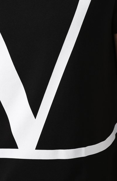 Хлопковая футболка VALENTINO, арт. SV3MG02T5F6, фото 5