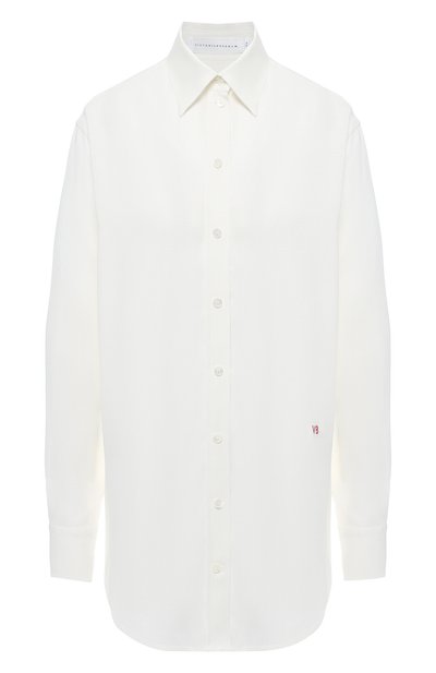 Женская рубашка из смеси вискозы и шелка VICTORIA BECKHAM, арт. SH LNG 1730 PSS19 FLUID MESH
