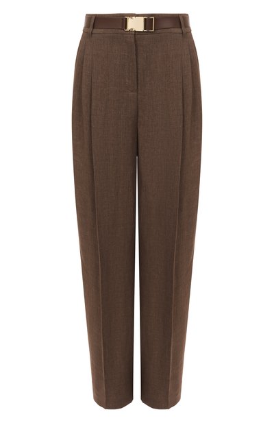 Женские льняные брюки MAX MARA STUDIO, арт. SIAMESE