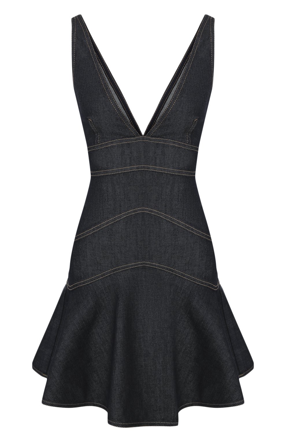Джинсовое платье DSQUARED2 синего цвета по цене 29950 руб., арт. S75CV0021/S30330, фото 1 Джинсовое платье DSQUARED2, арт. S75CV0021/S30330, фото 1