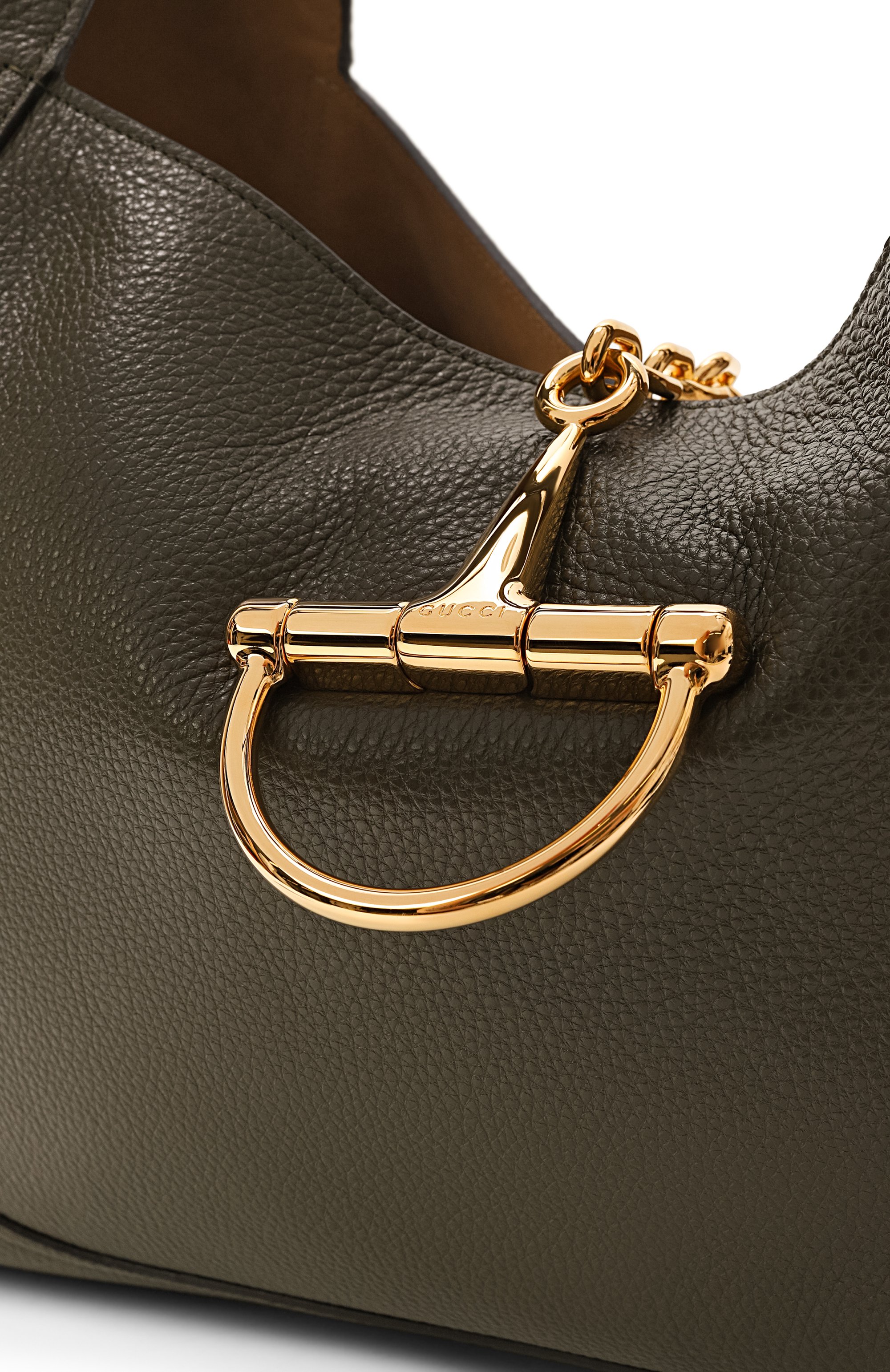 Сумка-тоут softbit large GUCCI зеленого цвета по цене 553000 руб., арт. 837466/AAEA0, фото 6 Сумка-тоут softbit large GUCCI, арт. 837466/AAEA0, фото 6