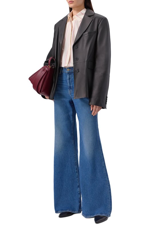 Джинсы Retro Flare 7 For All Mankind 7U4F0C65/RETR0 FLARE Синий  7U4F0C65/RETR0 FLARE Фото 2