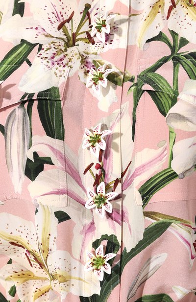 Шелковый комбинезон DOLCE & GABBANA, арт. F6E3ZZ/HS15F, фото 5