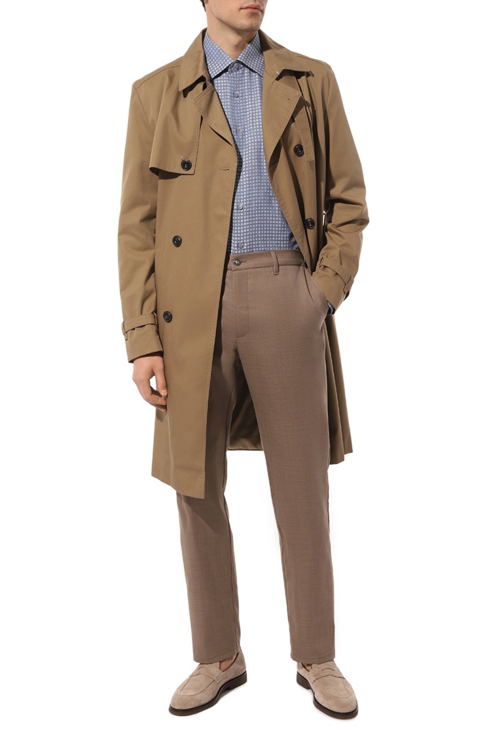 Рубашка из хлопка и льна STEFANO RICCI синего цвета по цене 98550 руб., арт. MC007077/R2770, фото 2 Рубашка из хлопка и льна STEFANO RICCI, арт. MC007077/R2770, фото 2