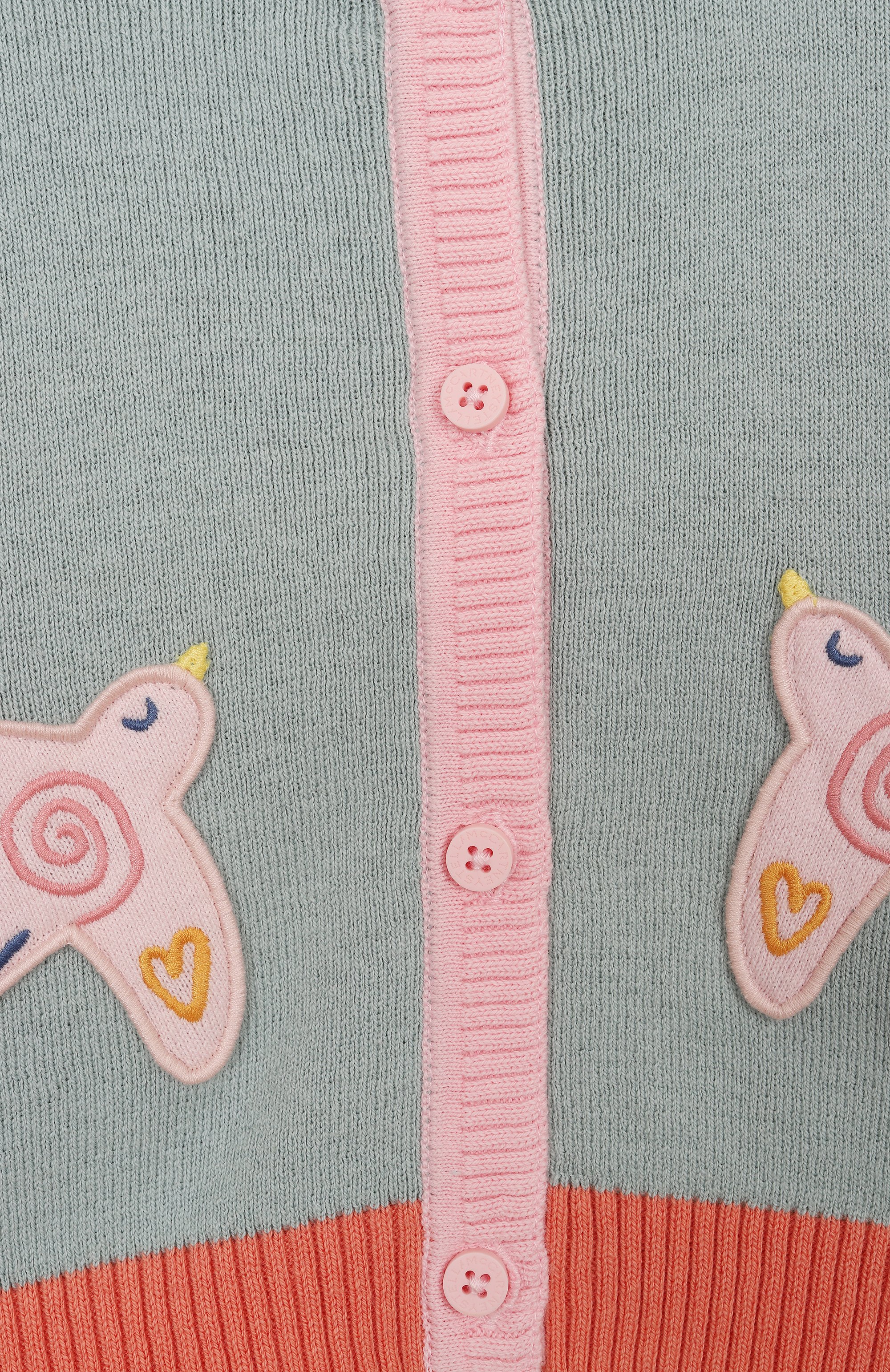 Кардиган из хлопка и шерсти STELLA MCCARTNEY, арт. TX9030, фото 3