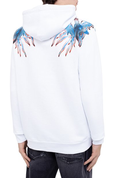 Хлопковое худи MARCELO BURLON, арт. CMBB007F20FLE010, фото 4