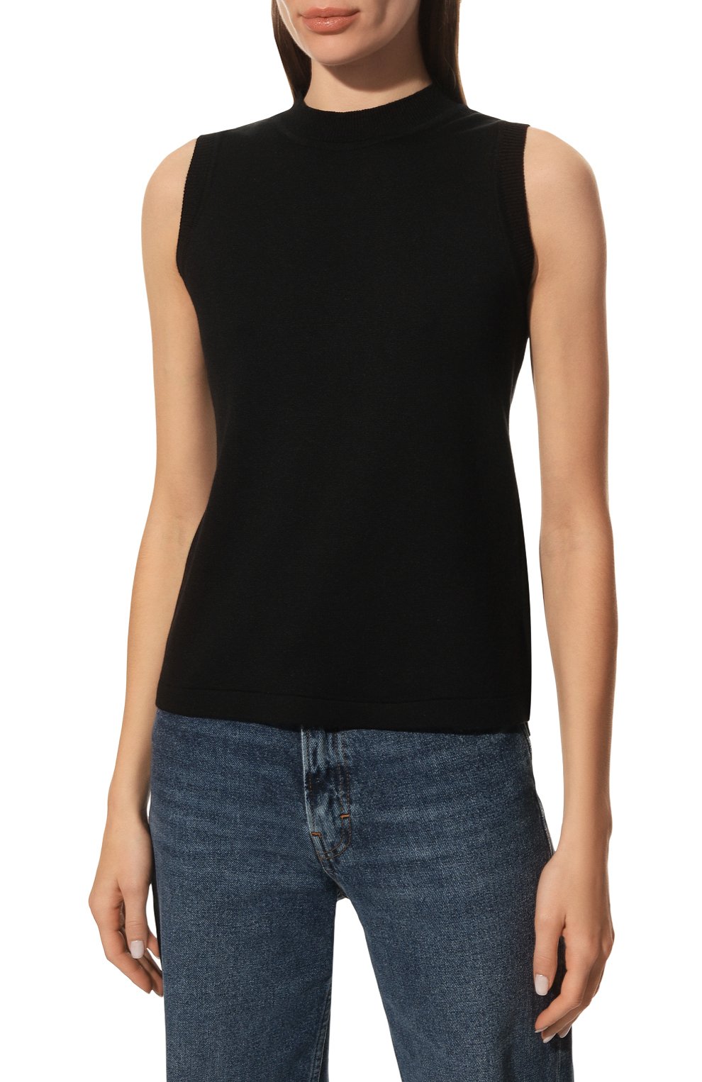 Топ из шелка и кашемира FREEAGE, арт. W22.SW021.6030.900, фото 3