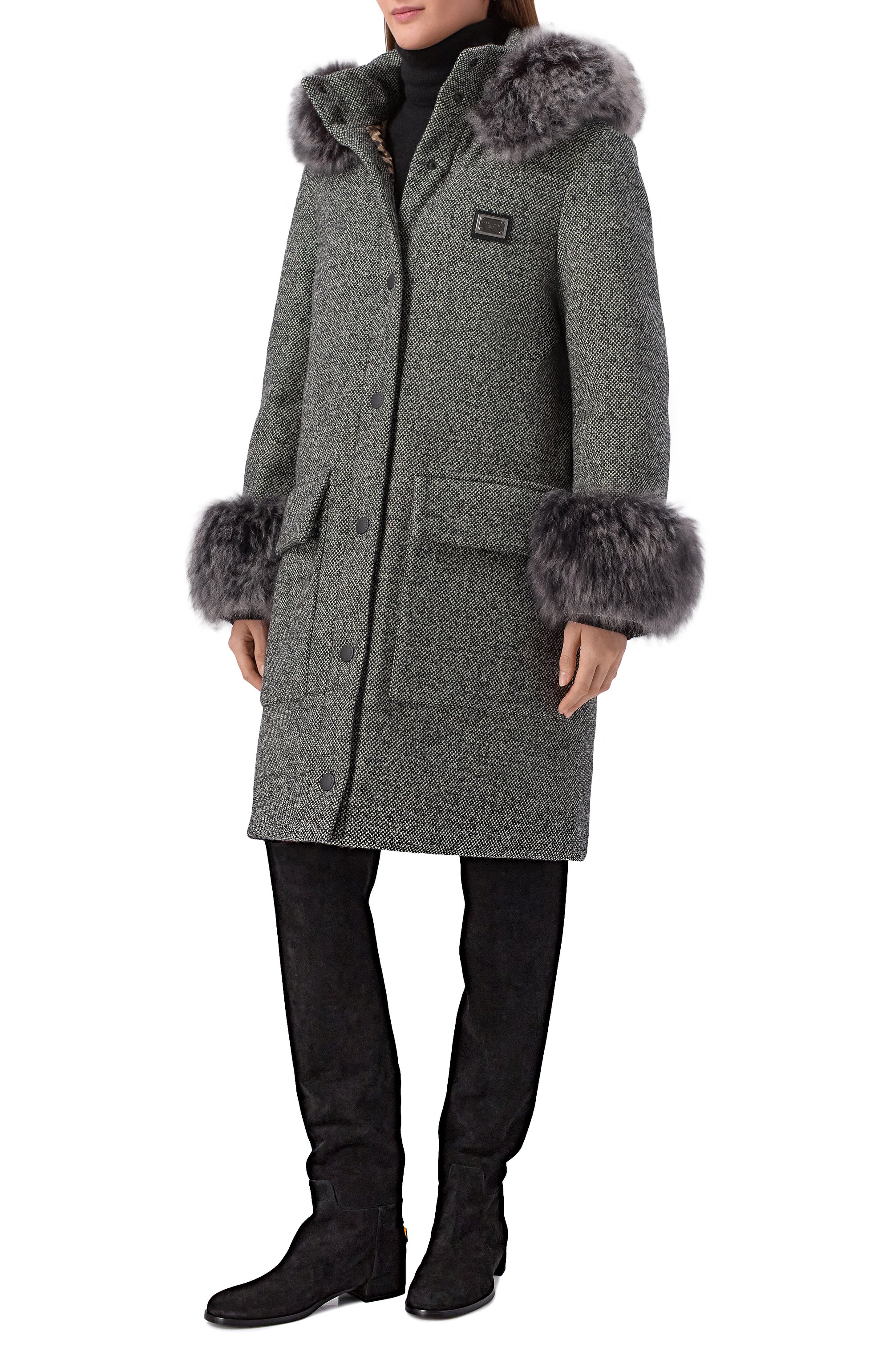 Замшевые сапоги day classic 20 DOLCE & GABBANA, арт. CU1217/A1275, фото 3