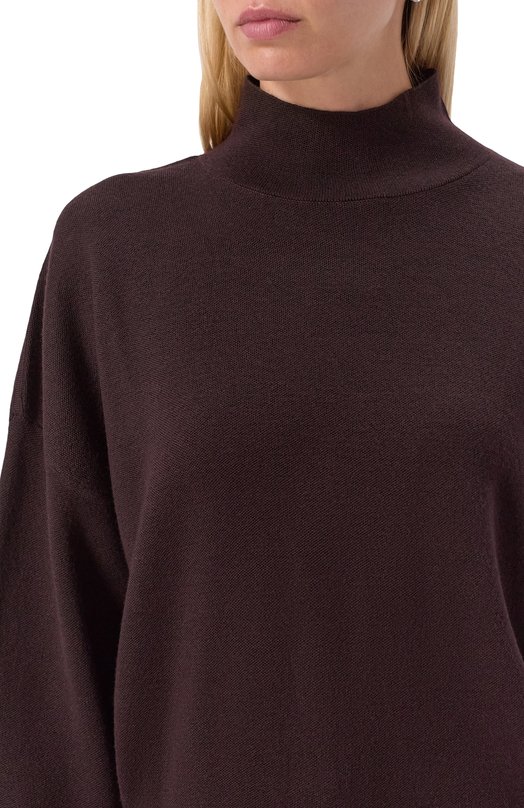 Шерстяной свитер Jacob Lee WCS2070AW25BW Коричневый  WCS2070AW25BW Фото 5